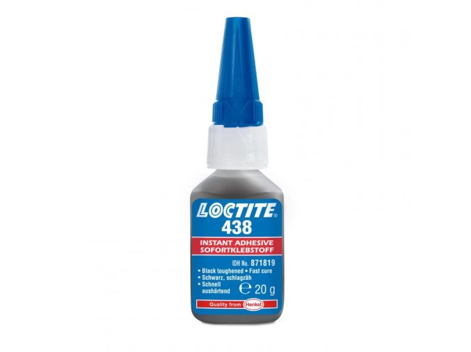 Loctite 438 - 20 g vteřinové lepidlo černé