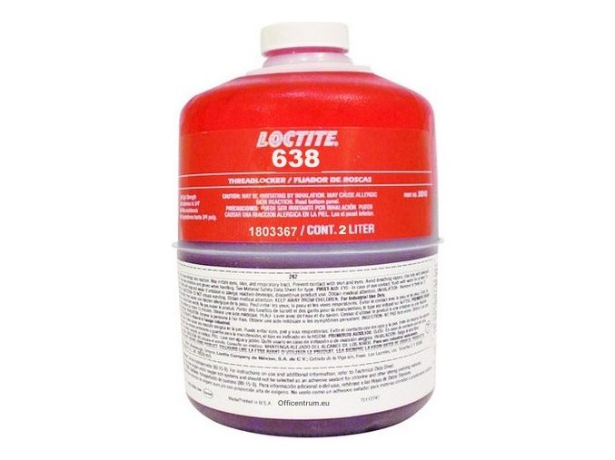 Loctite 638 - 2 L upevňovač spojů VP