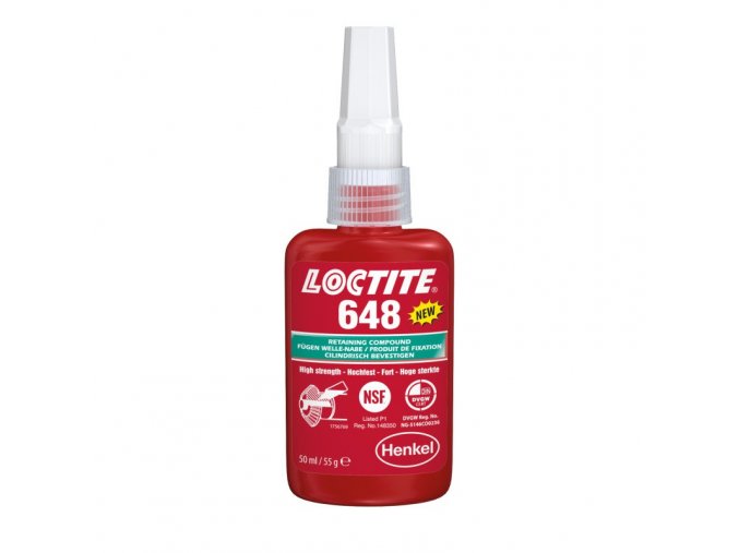 Loctite 648 - 50 ml upevňovač spojů VP