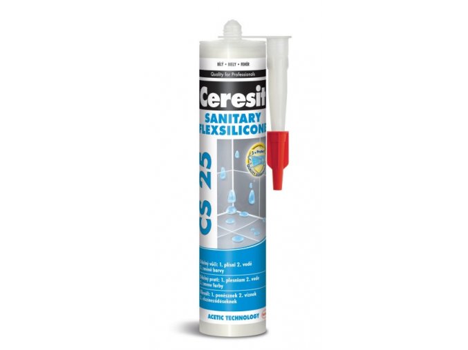 Ceresit CS 25 - 280 ml silikon sanitár l. light