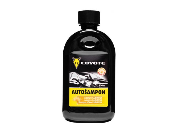 Coyote autošampon s voskem - 500 ml