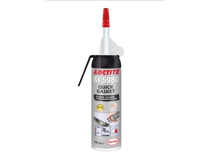 Loctite SI 5980 - 100 ml černý, silikonové těsnění BOZP