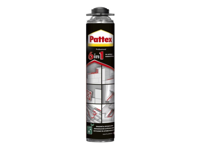 Pattex PU lepidlo 6v1 - 750 ml pistolové