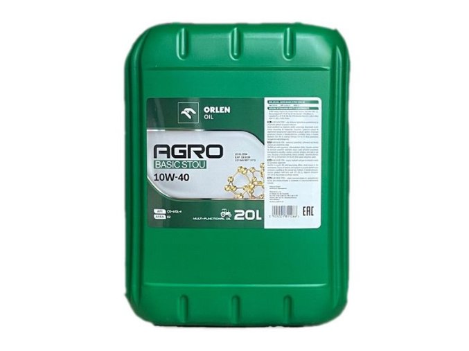Orlen Agro Basic STOU 10W-40 - 20 L motorový olej