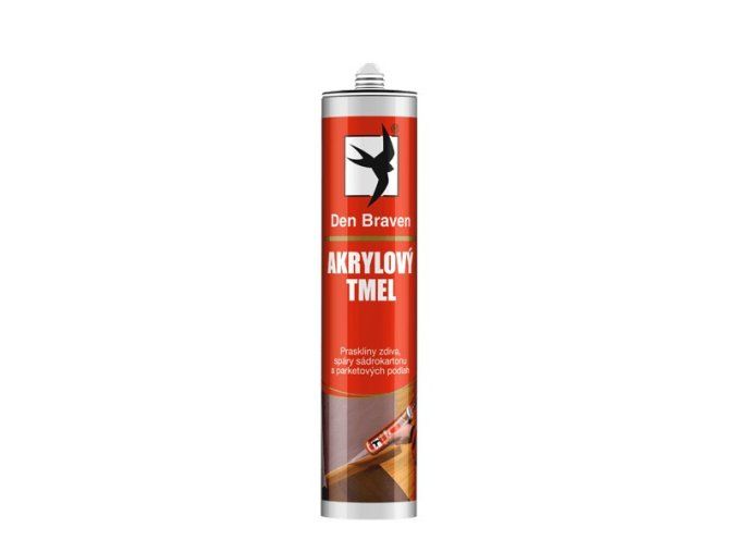 Debbex Akrylový tmel - 280 ml černá, kartuše