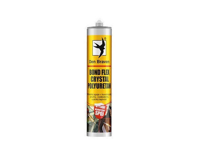 Debbex BOND FLEX CRYSTAL polyuretan - 290 ml transparentní, kartuše
