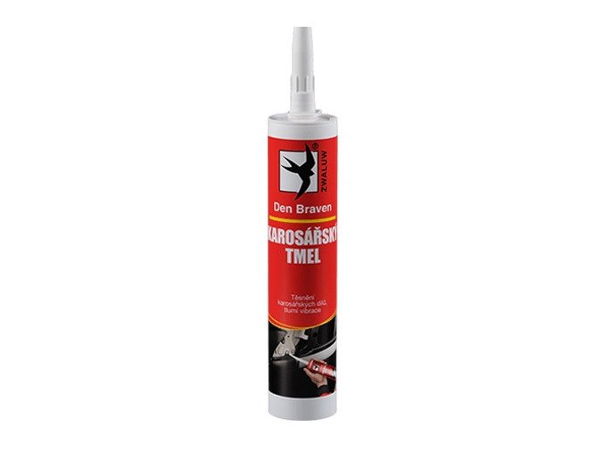 Den Braven Karosářský tmel - 280 ml bílá, kartuše _201022RL