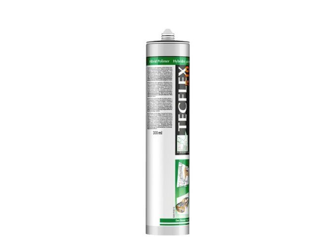 Debbex Lepidlo na autoskla TECFLEX 60 - 290 ml černá, kartuše