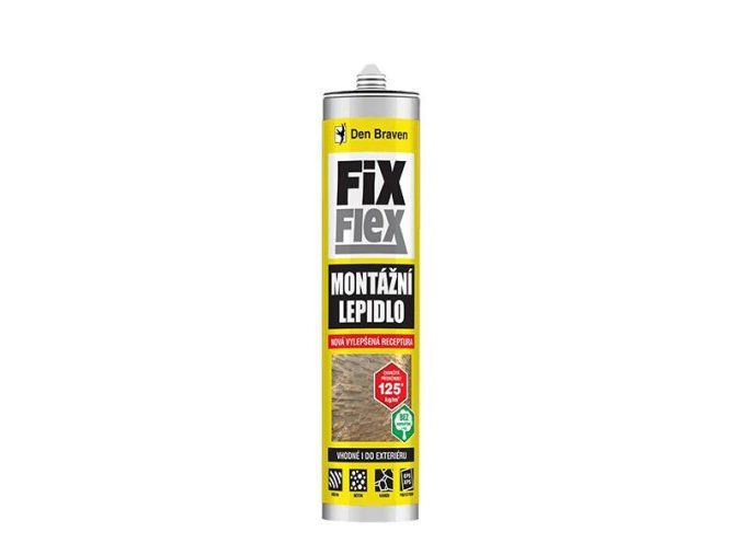 Debbex Montážní lepidlo FIX FLEX - 280 ml šedá, kartuše