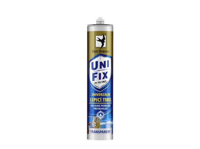 Den Braven MS UNIFIX CLEAR - 290 ml transparentní, kartuše _52011BD
