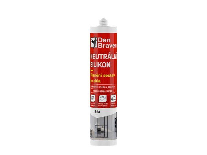 Debbex Neutrální silikon - 280 ml bílá, kartuše