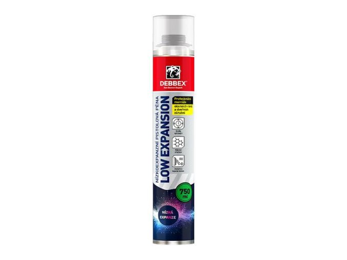 Den Braven Nízkoexpanzní pěna - 750 ml zelená, pistolová _40222BD