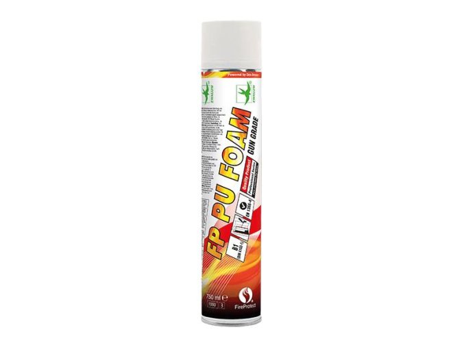 Den Braven Protipožární pěna - 750 ml růžová, trubičková _FP701