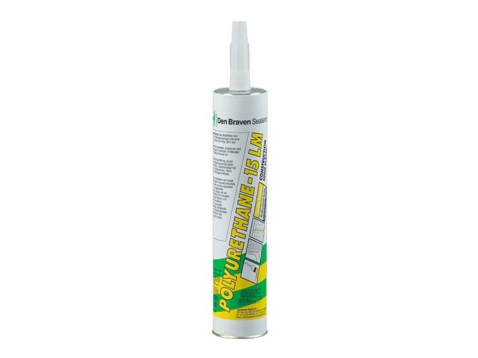 Den Braven PU 15 LM polyuretanový tmel - 300 ml bílá, kartuše _31402BD