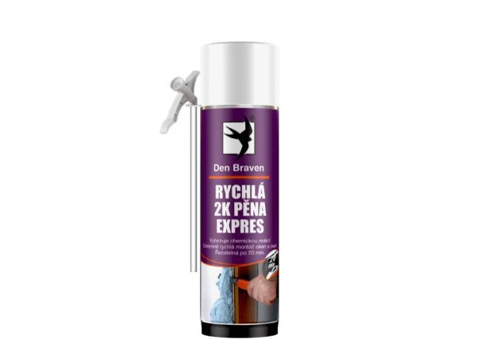 Den Braven Rychlá 2K pěna EXPRES - 400 ml modrá, trubičková _40310EXP