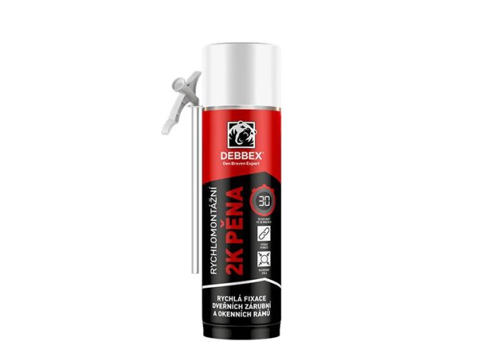 Den Braven Rychlomontážní 2K pěna - 400 ml modrá, trubičková _40310RL