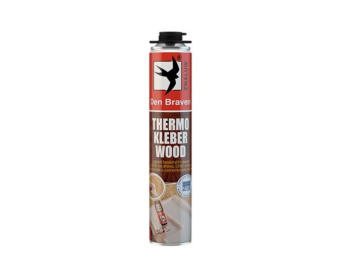 Den Braven Thermo Kleber WOOD - 750 ml žlutá, pistolová _40221WT