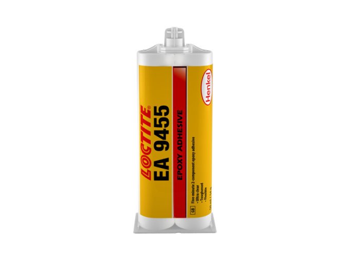 Loctite EA 9455 - 50 ml dvousložkový epoxid tekutý čirý