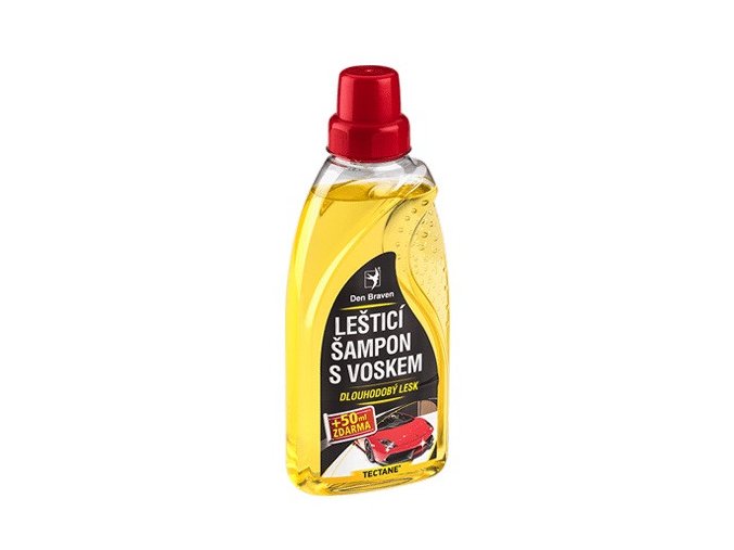 Tectane Lešticí šampon s voskem - 450 + 50 ml žlutá, láhev s uzávěrem _TA00035