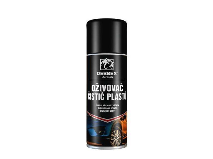 Debbex Oživovač a čistič plastů - 400 ml sprej