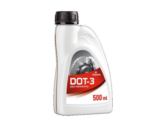 Orlen Brake Fluid DOT-3 - 0,5 L brzdová kapalina