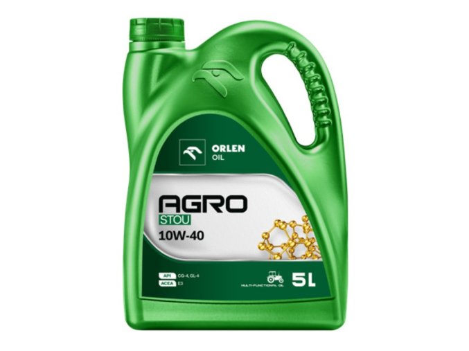 Orlen Agro STOU 10W-40 - 5 L multifunkční olej pro traktory