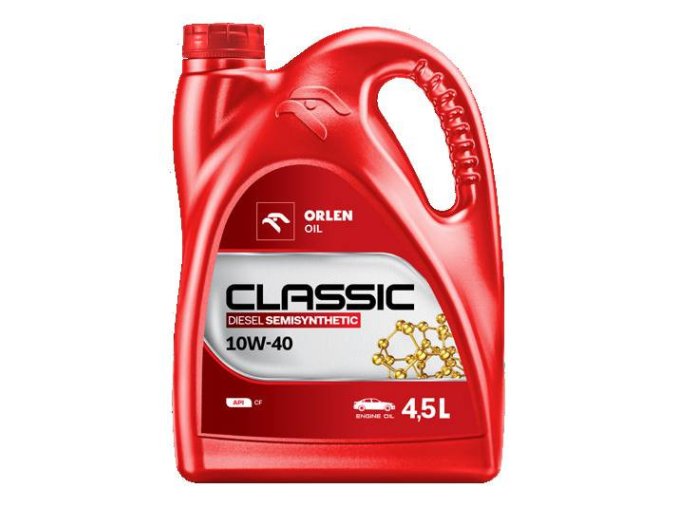Orlen Classic Diesel Semisynthetic 10W-40 - 4,5 L motorový olej