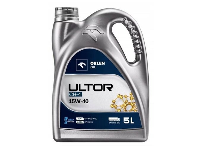 Orlen Ultor CH-4 15W-40 - 5 L motorový olej
