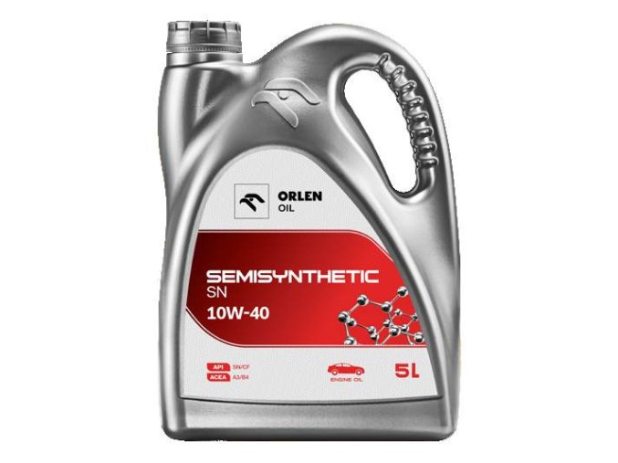 Orlen Semisynthetic SG/CD 10W-40 - 5 L motorový olej