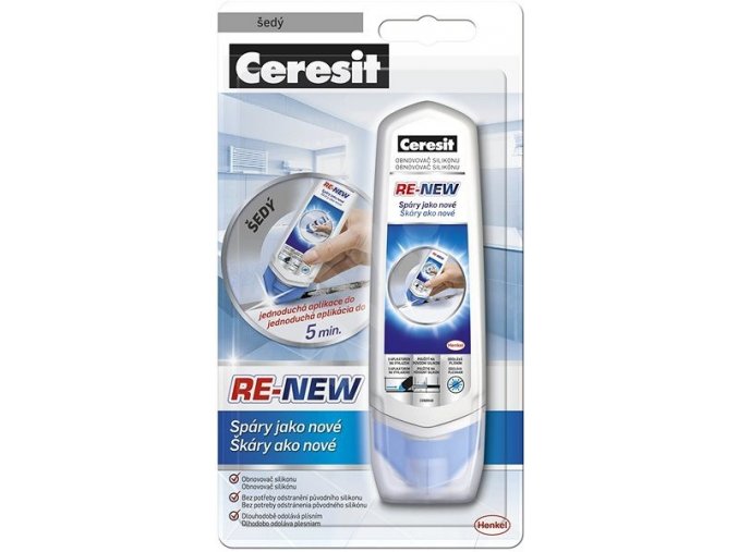 Ceresit RE-NEW obnovovac silikonu - 280 ml bílý