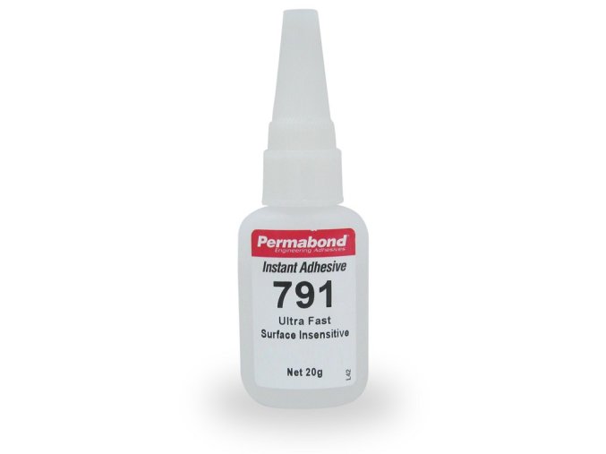 Permabond 791 - 20 g kyanoakrylátové lepidlo, nízká viskozita