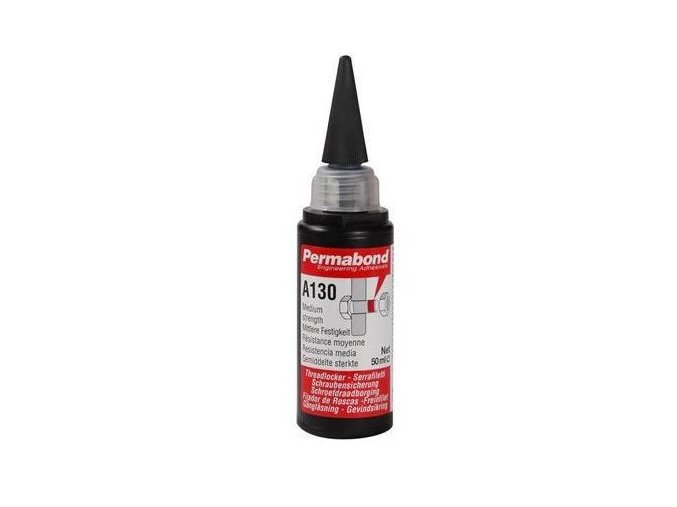 Permabond A 130 - 50 ml lepidlo pro zajišťování šroubových spojů