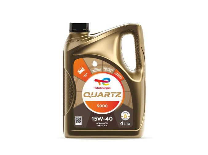 Total Quartz 5000 15W-40 - 4 L