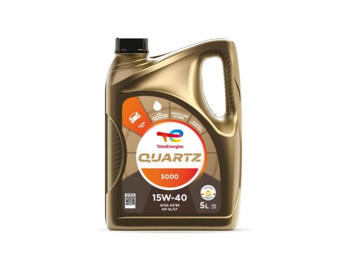 Total Quartz 5000 15W-40 - 5 L