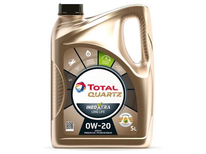 Total Quartz Ineo Xtra Long Life 0W-20 - 5 L