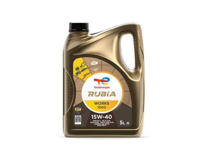 Total Rubia Works 1000 15W-40 - 5 L