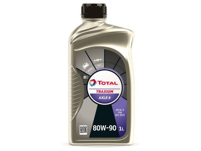 Total Traxium Axle 8 80W-90 - 1 L