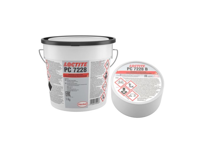Loctite PC 7228 - 1 kg Nordbak bílý keramický nátěr