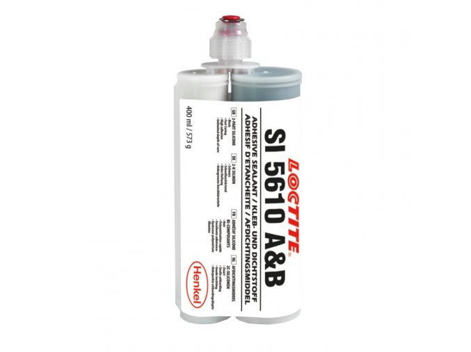 Loctite SI 5610 - 400 ml černý dvousložkový silikon rychlé vytvrzení