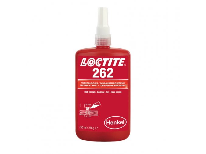 Loctite 262 - 250 ml zajišťovač šroubů VP