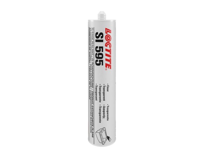 Loctite SI 595 - 310 ml čiré silikonové lepidlo SuperFlex