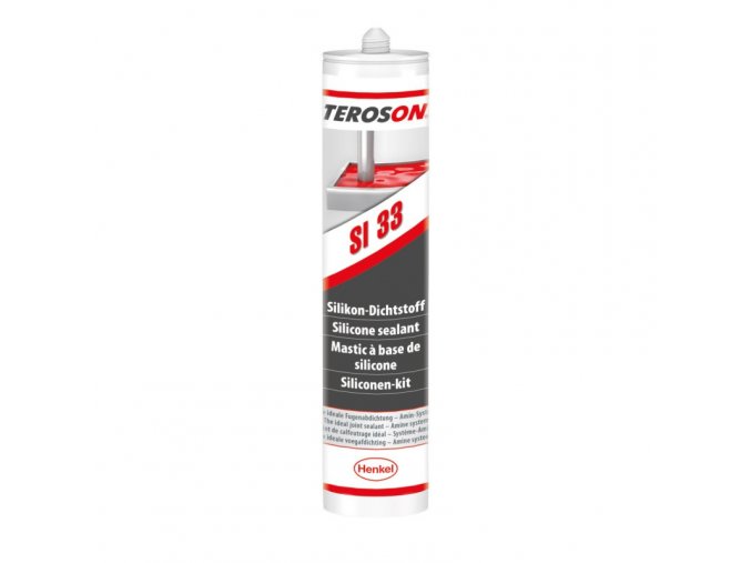 Teroson SI 33 - 310 ml transparentní silikonový tmel