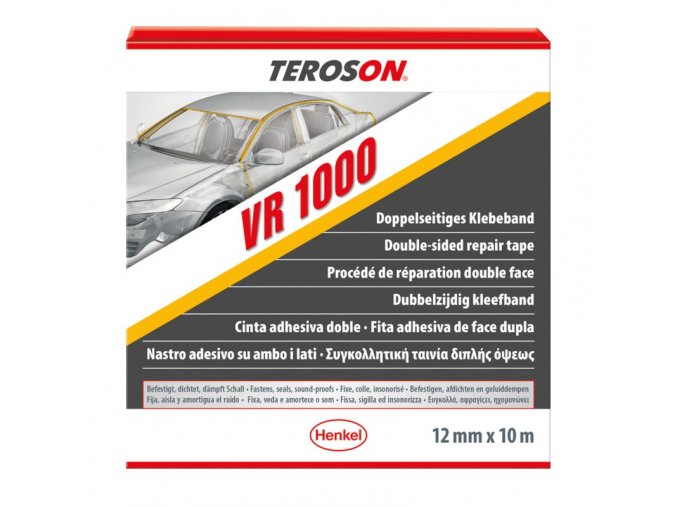 Teroson VR 1000 12 x 12mm x 10 m - oboustranně lepící páska