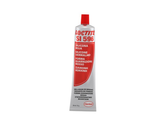 Loctite SI 596 - 80 ml červené silikonové lepidlo