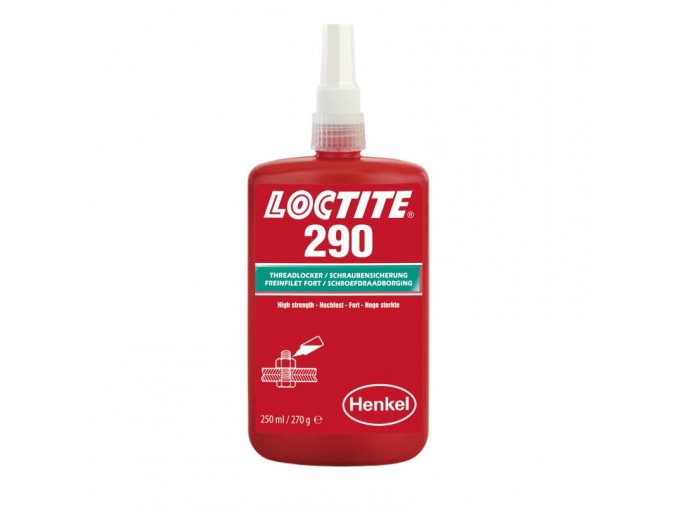 Loctite 290 - 250 ml zajišťovač šroubů VP