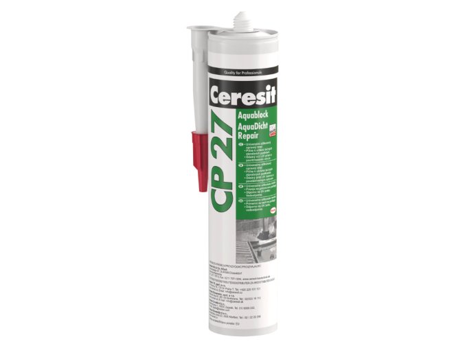 Ceresit CP 27 Aquablock kartuše - 300 ml šedá