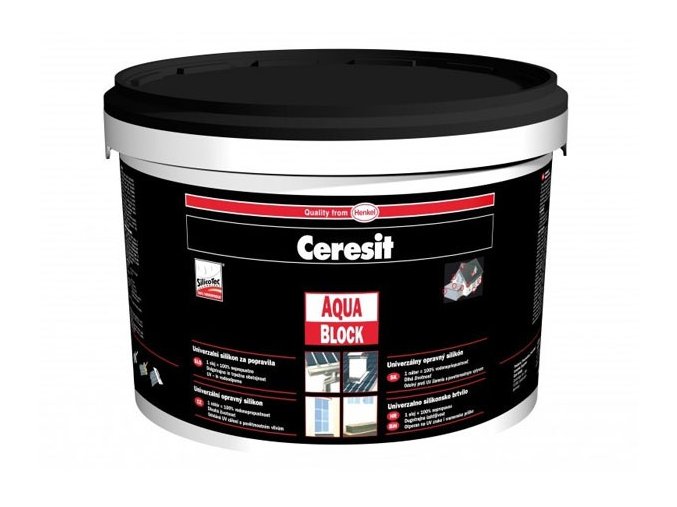 Ceresit CP 30 Aquablock kbelík - 1 kg černá