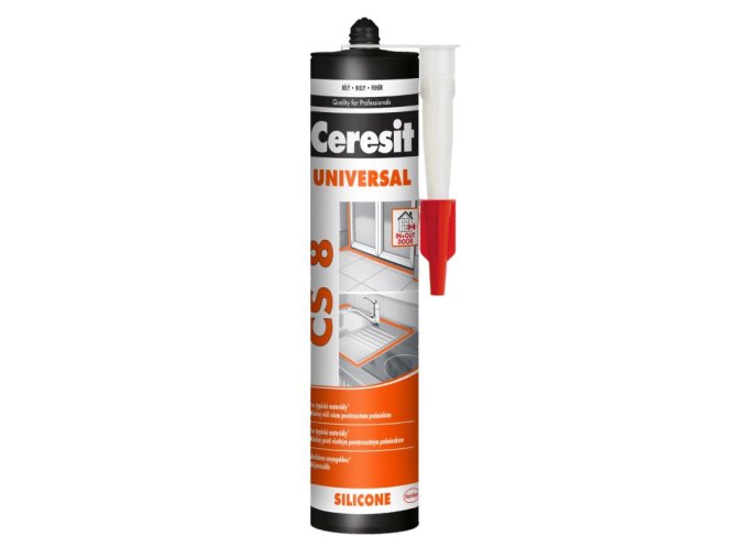 Ceresit CS 8 Universal - 280 ml univerzální silikon bílý