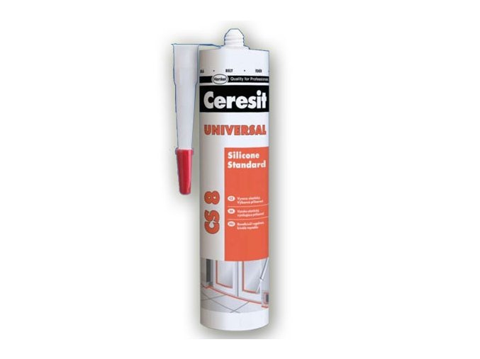 Ceresit CS 8 - 280 ml univerzální silikon bílý