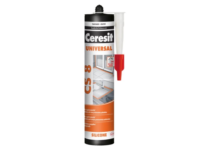 Ceresit CS 8 Universal - 280 ml univerzální silikon transparentní